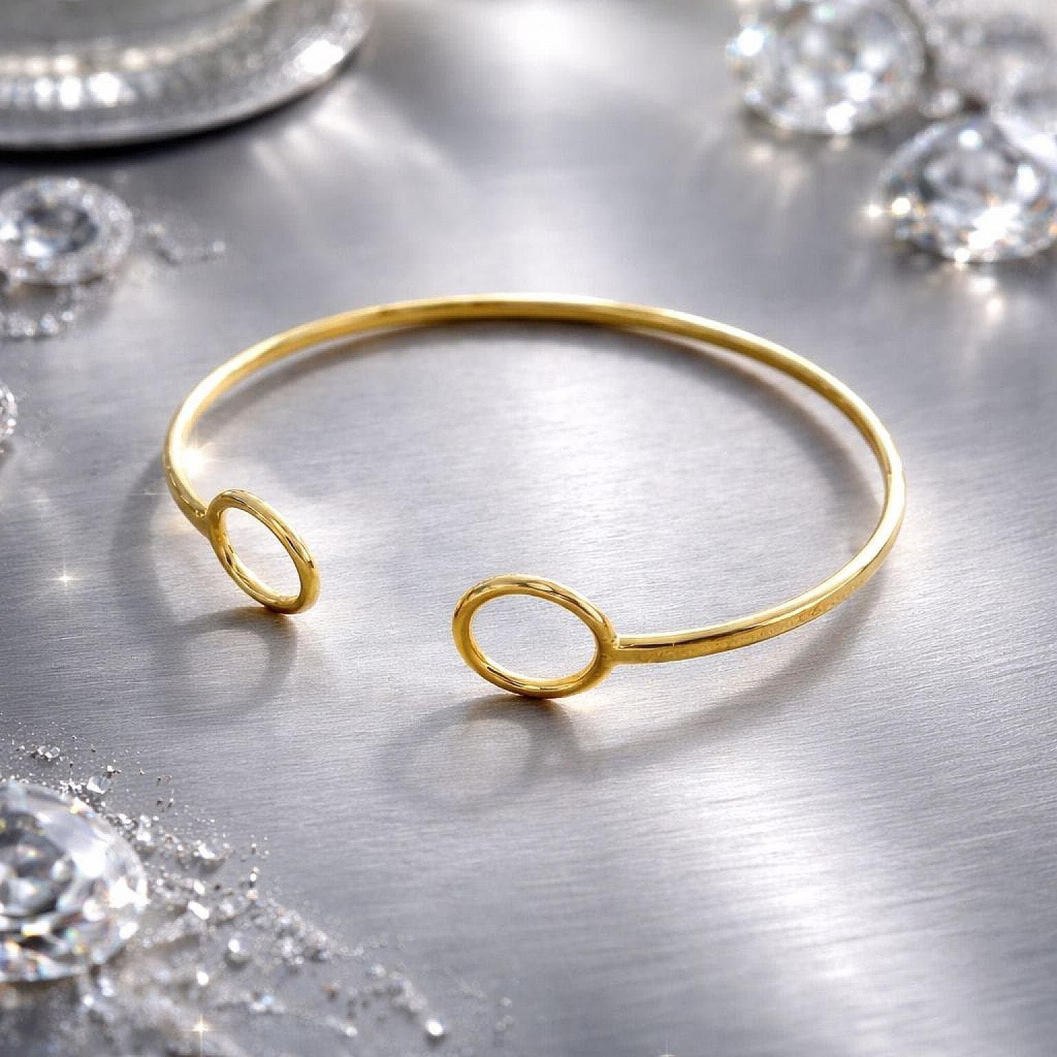 Bracelete Elegance Dourado 4