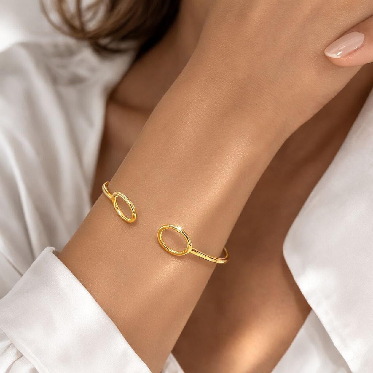 Bracelete Elegance Dourado 5